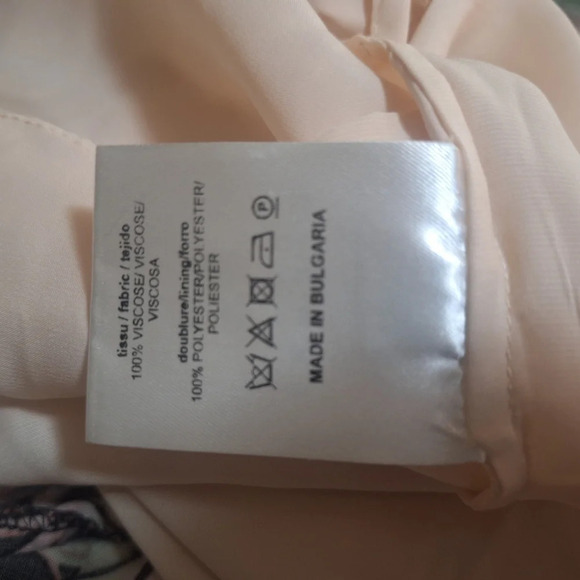 Sandro Paris pink viscose adjustable straps square neck slip dress SZ S - Picture 7 of 7